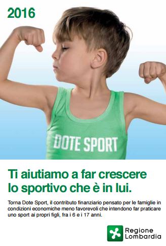 ASD POSL segnala il bando DOTE SPORT 2016